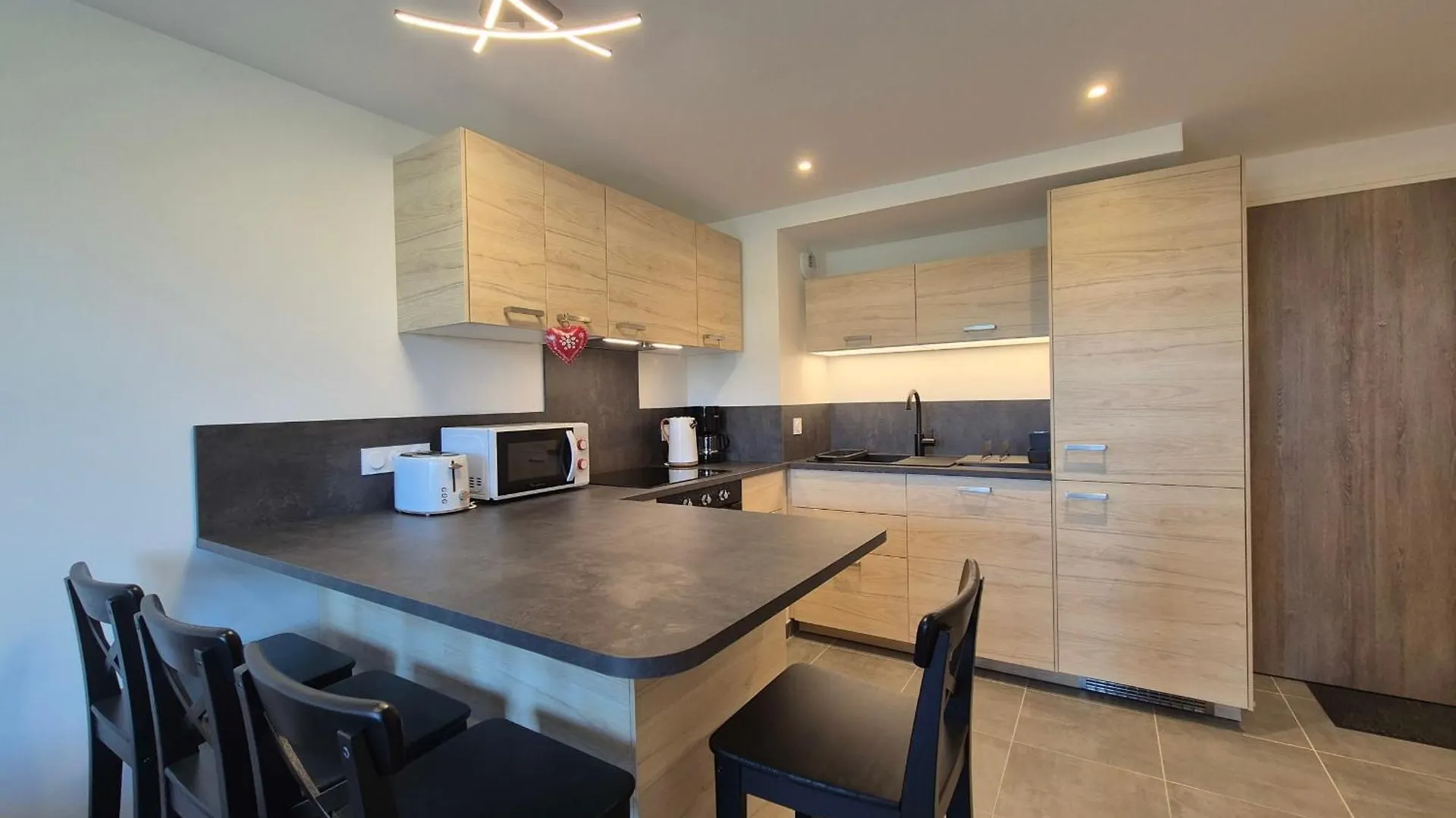 Superbe Appartement Neuf Ideal Pour Des Vacances En Famille La Féclaz 아파트