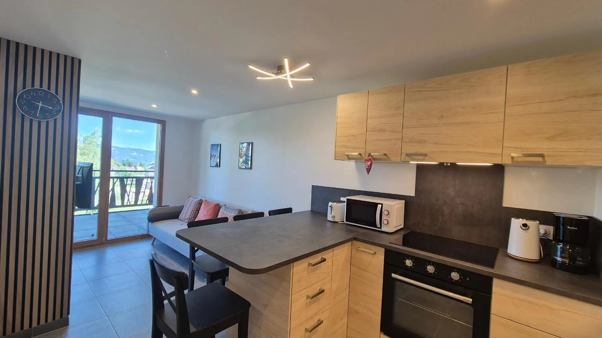 Superbe Appartement Neuf Ideal Pour Des Vacances En Famille La Féclaz 0*,